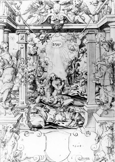 Adam et Ève, 1609 - European School