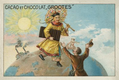 Publicité pour le cacao et le chocolat Groote - European School