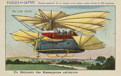 Avion du service de courrier aérien en l