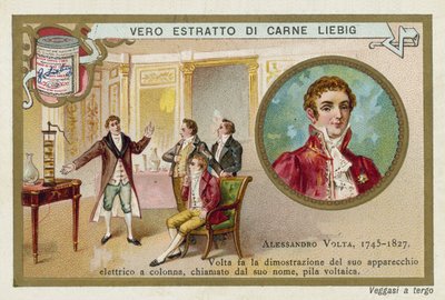 Alessandro Volta, physicien italien - European School