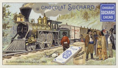 Locomotive américaine, 1860 - European School