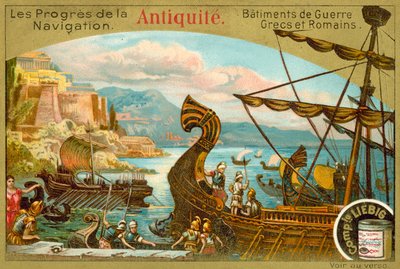 Galères de guerre grecques et romaines anciennes - European School
