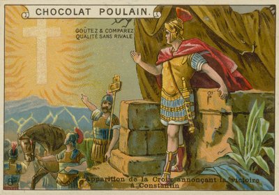 Apparition de la Croix annonçant la victoire à Constantin à la bataille du pont Milvius, 312 - European School