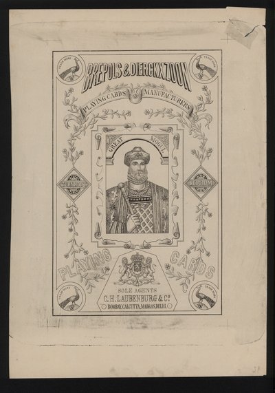 Œuvre pour cartes à jouer - European School