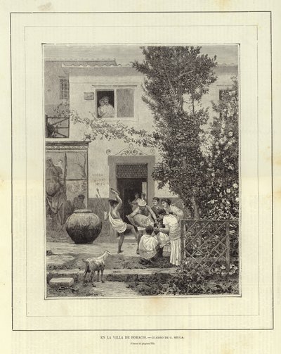 À la villa d