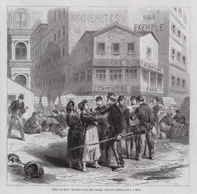 Barricade sur la Place Blanche, Commune de Paris - European School