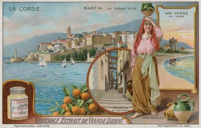 Bastia, Cap Corse et une paysanne - European School