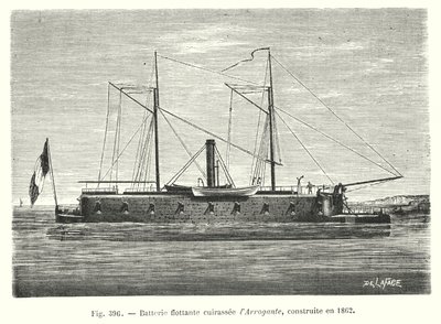 Batterie flottante cuirassée l