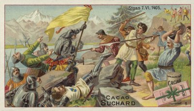 Bataille de Stoss, Suisse, 7 juin 1405 - European School