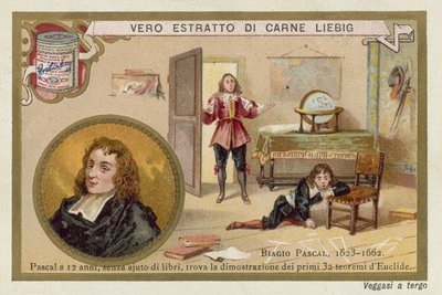 Blaise Pascal, mathématicien et physicien français - European School