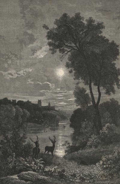 Blenheim, au duc de Marlborough (gravure) - European School