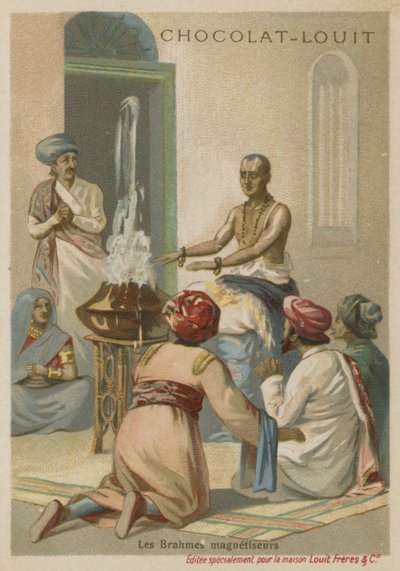 Brahmane élevant de l