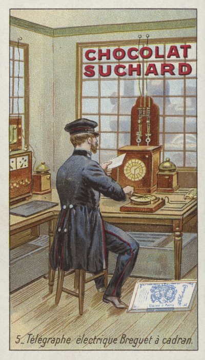 Télégraphe à cadran électrique de Breguet - European School