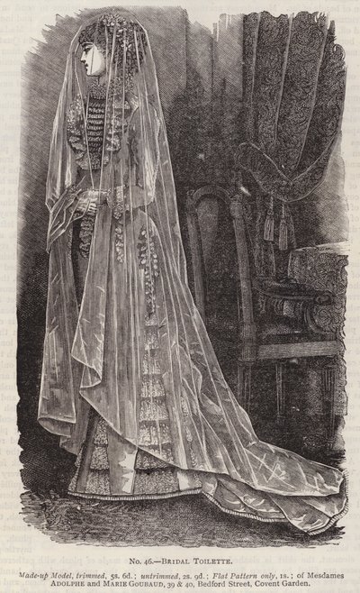 Toilette de mariée - European School