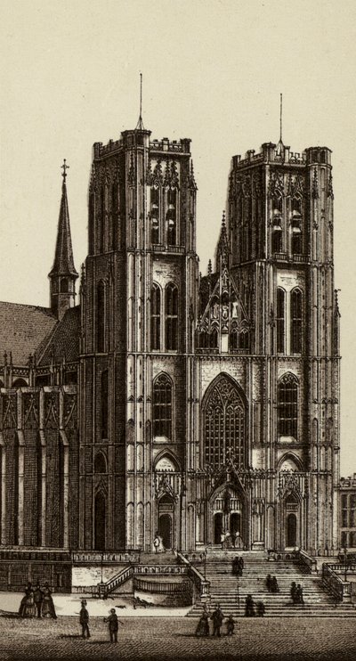Bruxelles: Église des Saints Michel et Gudule - European School
