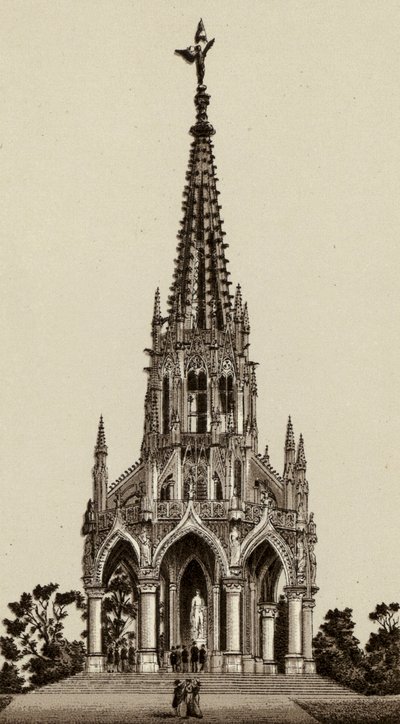 Bruxelles : Le Monument du Roi Léopold Ier - European School