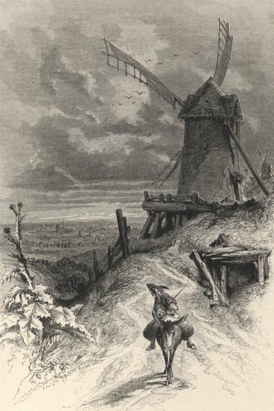 Butte Montmartre au XVIIe siècle - European School