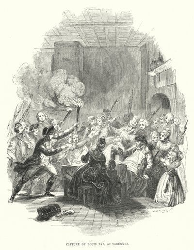 Capture de Louis XVI à Varennes - European School