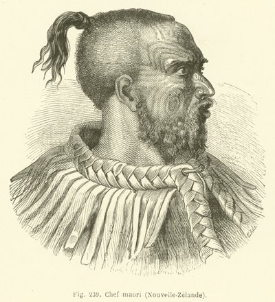 Chef maori, Nouvelle-Zélande - European School