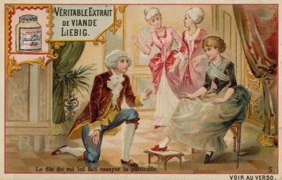 Cendrillon essaie la pantoufle - European School