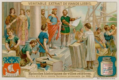 Clovis choisit Paris comme capitale en 508 apr. J.-C. - European School