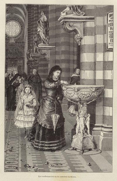 Confirmation dans la cathédrale de Sienne - European School