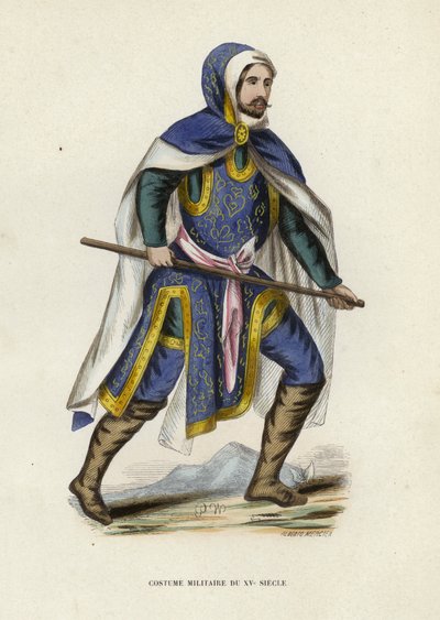 Costume Militaire Du XVe Siecle - European School