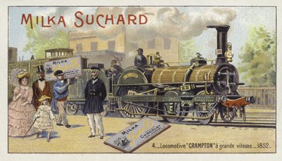 Locomotive à grande vitesse Crampton, 1852 - European School