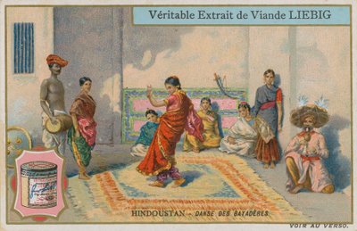 Danse des danseuses en Hindoustan - European School