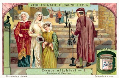 Dante rencontre Béatrice - European School