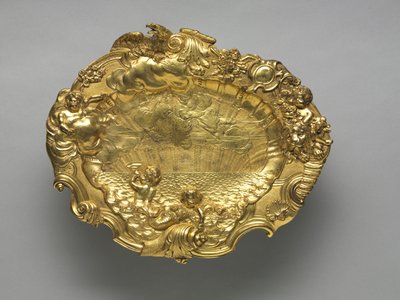 Plat, Angleterre ou Allemagne, vers 1725-1750 - European School