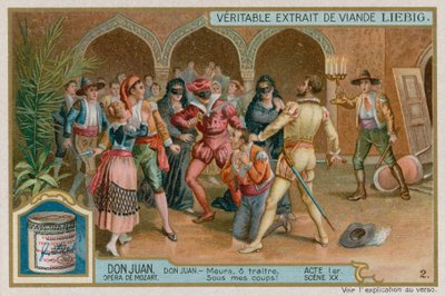 Don Giovanni blâme Leporello - European School