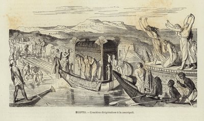 Égypte - Discours à la délégation à la nécropole - European School