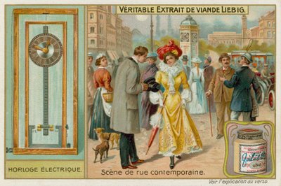 Horloge électrique - European School