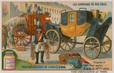 Diligence anglaise et poste du XVIIIe siècle - European School