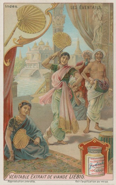 Éventails en Inde - European School