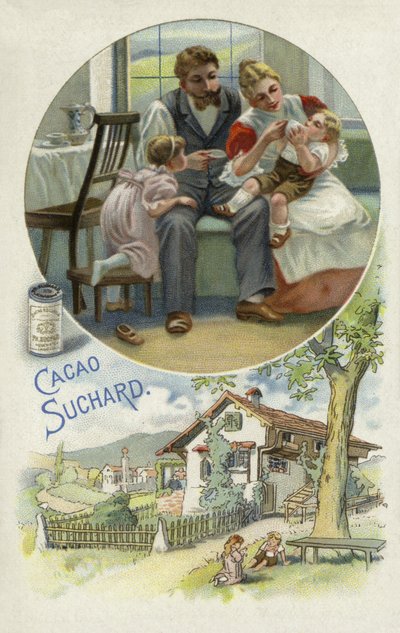 Nourrir un jeune enfant avec du cacao Suchard - European School