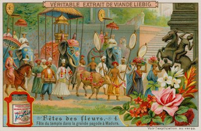 Festival au Temple de Madura - European School