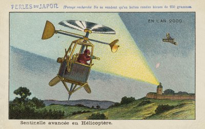 Sentinelle avancée en hélicoptère en l
