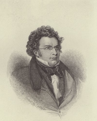 Franz Schubert (gravure) - European School