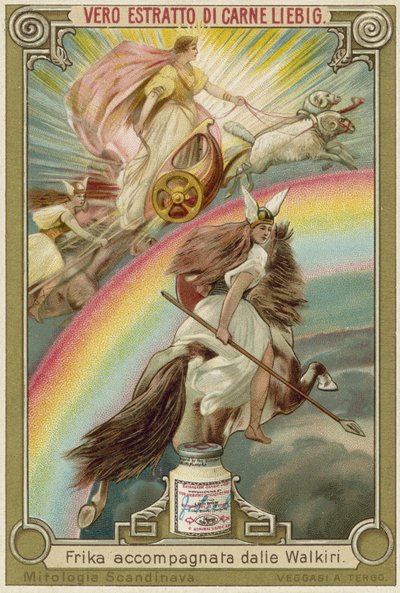 Frigg accompagnée des Valkyries - European School