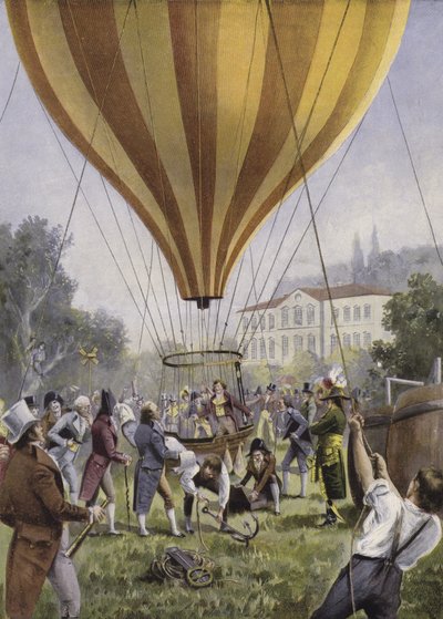 Ascension en ballon de Gay-Lussac depuis Paris, 9 septembre 1804 - European School