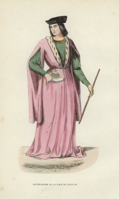 Gentilhomme de la cour de Louis XII - European School