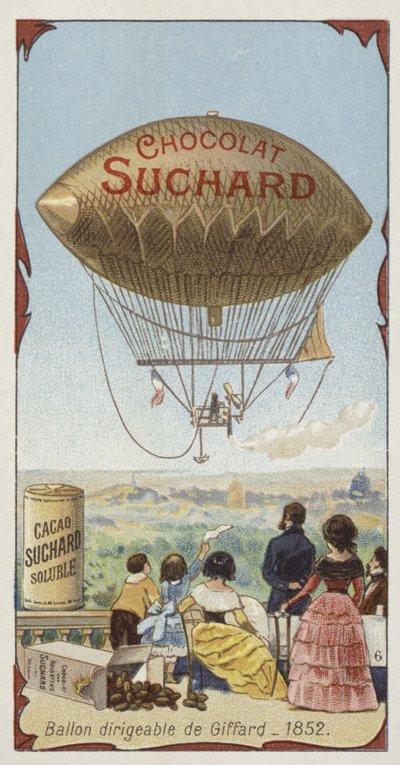 Dirigeable de Giffard, 1852 - European School