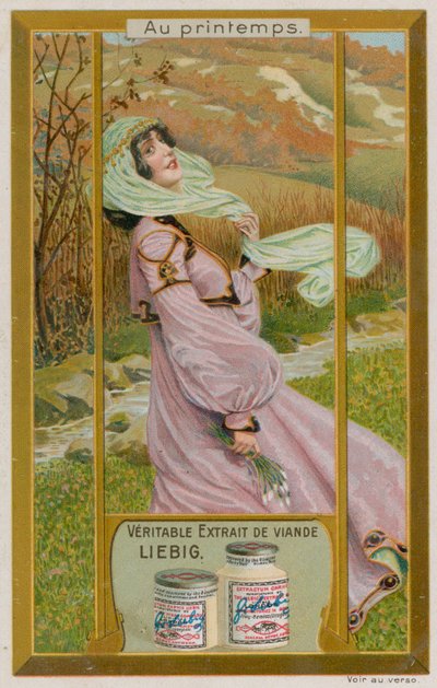 Fille avec une écharpe verte - European School