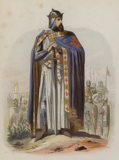 Godefroy de Bouillon, chef franc de la Première Croisade et premier souverain du Royaume de Jérusalem - European School