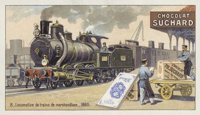 Locomotive de marchandises, 1880 - European School