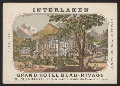 Grand Hôtel Beau-Rivage, Interlaken - European School
