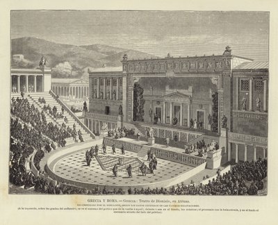 Grèce et Rome - Grèce : Théâtre de Dionysos à Athènes - European School