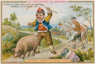 Grosjean Échange sa Vache contre un Cochon - European School